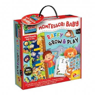 Lisciani Giochi Εκπαιδευτικό Παιχνίδι Montessori Baby Raffy Grow & Play