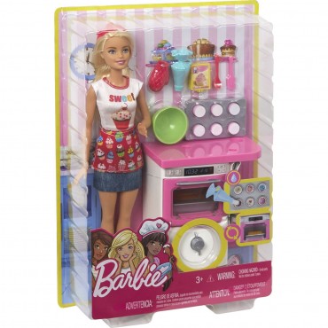 Barbie Ζαχαροπλάστης Mattel Chef Doll