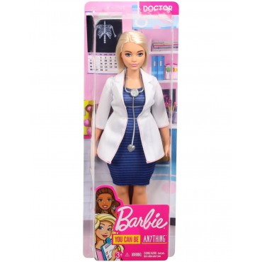 Barbie Επαγγέλματα - Γιατρός Κούκλα FXP00