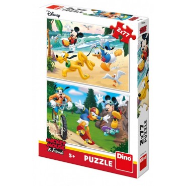 Παιδικό Puzzle Mickey Αθλήματα 154pcs για 5+ Ετών Dino
