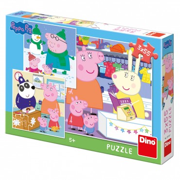 Παιδικό Puzzle Peppa Pig Joyfull Afternoon 165pcs Dino