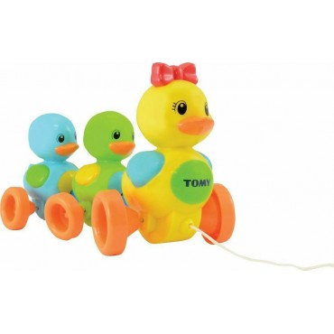 Tomy Quack Along Ducks Συρόμενα παπάκια στη Σειρά για 10+ Μηνών