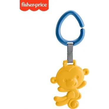 Fisher Price Μασητική Κουδουνίστρα Οδοντοφυΐας "Μαϊμουδάκι" από Πλαστικό για 0 m+