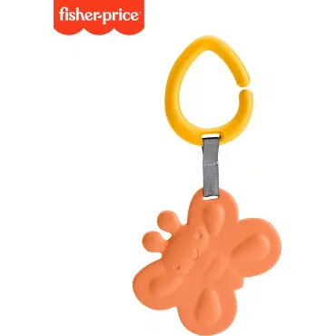 Fisher Price Μασητική Κουδουνίστρα Οδοντοφυΐας "Πεταλούδα" από Πλαστικό για 0 m+