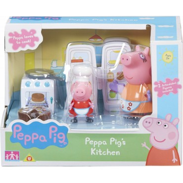 Giochi Preziosi Παιχνίδι Μινιατούρα Peppa Pig Loves To Cook  