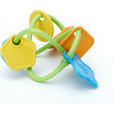Green Toys Μασητική Κουδουνίστρα Οδοντοφυΐας από Πλαστικό