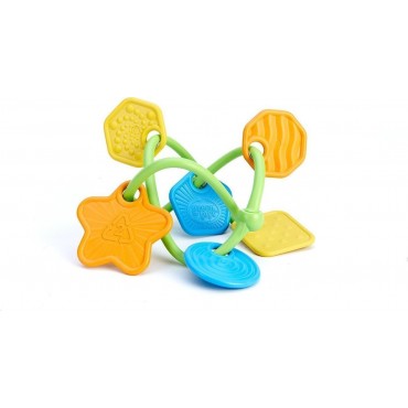 Green Toys Μασητική Κουδουνίστρα Οδοντοφυΐας από Πλαστικό
