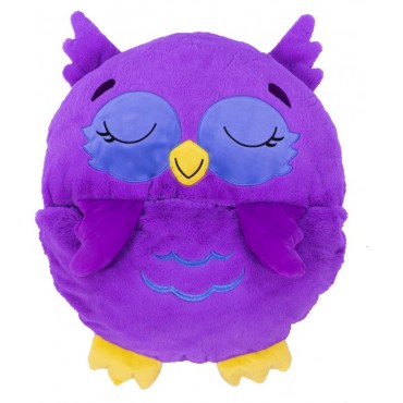 JAP Happy Nappers Chestnut The Purple Owl-Medium (7168)@