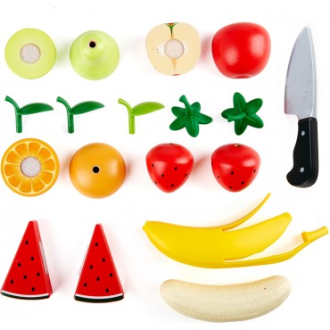 Hape Playfully Delicious Ξύλινο Σετ Healthy Fruit (E3171A)