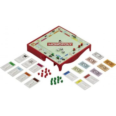 Hasbro Επιτραπέζιο Παιχνίδι Monopoly Grab & Go για 2-4 Παίκτες 8+ Ετών