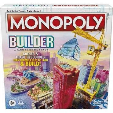 Hasbro Επιτραπέζιο Παιχνίδι Monopoly Builder για 2-4 Παίκτες 8+ Ετών