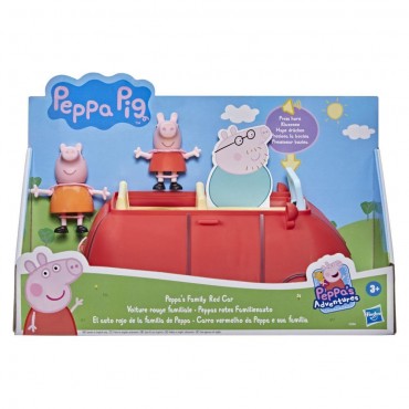 Hasbro Παιχνίδι Μινιατούρα Peppa Pig Family Red Car