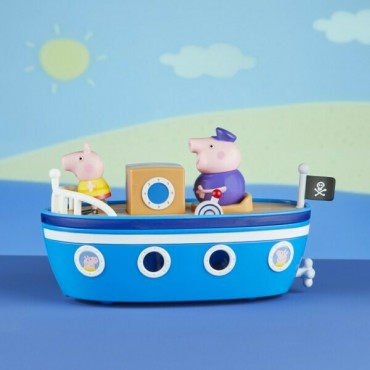 Hasbro Παιχνίδι Μινιατούρα Peppa Pig Grandpa Pig’s Cabin Boat