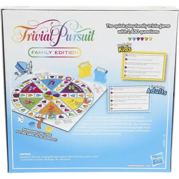 Hasbro Επιτραπέζιο Παιχνίδι Trivial Pursuit Family Edition