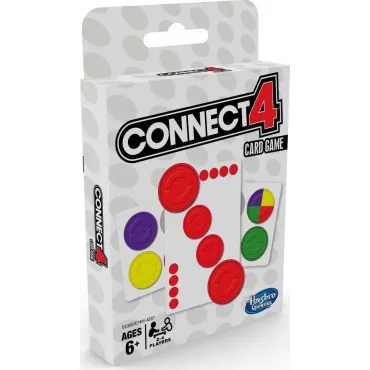Hasbro Επιτραπέζιο Παιχνίδι Connect 4 Card Game