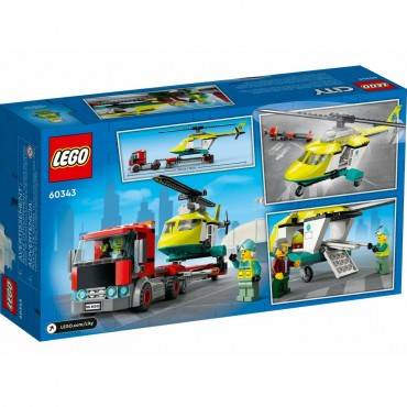 Lego City: Rescue Helicopter Transporter