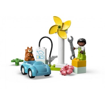 LEGO Duplo Wind Turbine & Electric Car