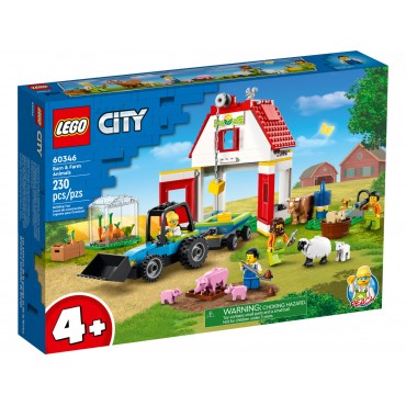 Lego City Barn Farm Animals
