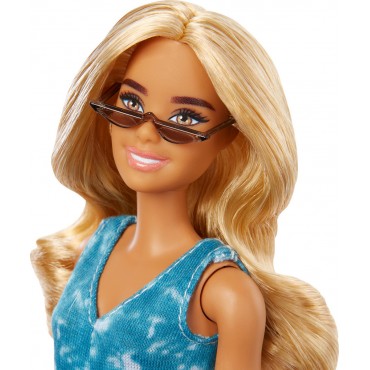 Barbie Fashionistas #173 Blond Hair, Brown Skin Doll Fullbody Shorts για 3+ Ετών 32εκ.