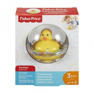 Fisher Price Μπαλίτσα με παπάκι (κίτρινο χρώμα) 75676