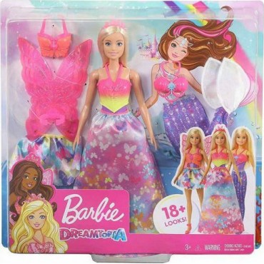 Mattel Barbie Dreamtopia Πριγκίπισσες Παραμυθένια Εμφάνιση