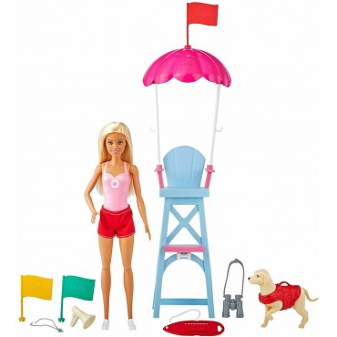 Barbie Lifeguard With Dog