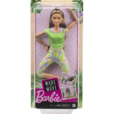 Mattel Κούκλα Barbie Made to Move
