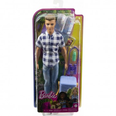 Mattel Κούκλα Barbie Ken Camping