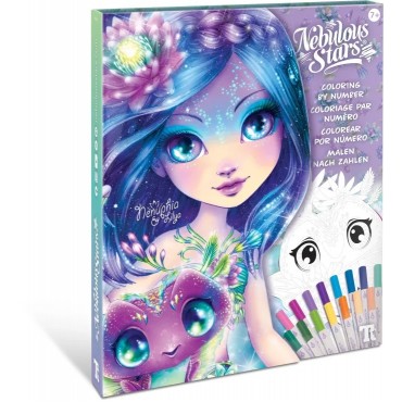 Nebulous Stars Color By Number Book Set