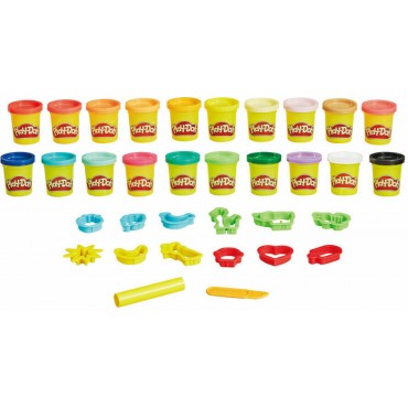 Hasbro Play-Doh 20 Βαζάκια Πλαστελίνης Bucket Of Fun
