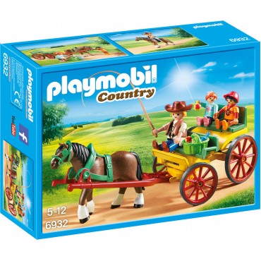 Playmobil Country: Άμαξα με Άλογο@