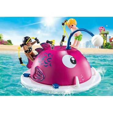 Playmobil Family Fun Πλωτό φουσκωτό πάρκο