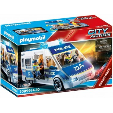Playmobil City Action Αστυνομικό Λεωφορείο