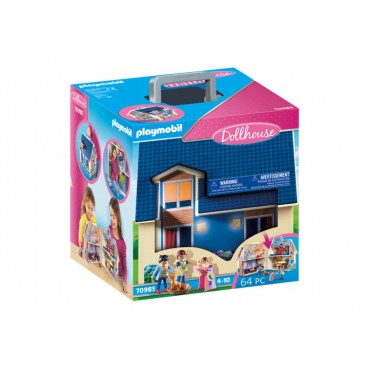 Playmobil Dollhouse Μοντέρνο Κουκλόσπιτο Βαλιτσάκι