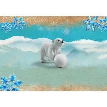 Playmobil Wiltopia Μωρό Πολική Αρκούδα