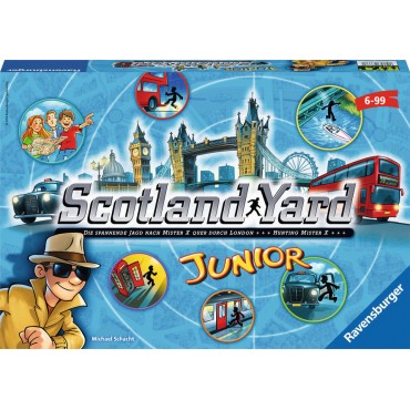 Ravensburger Επιτραπέζιο Παιχνίδι Scotland Yard Junior για 2-4 Παίκτες 6+ Ετών