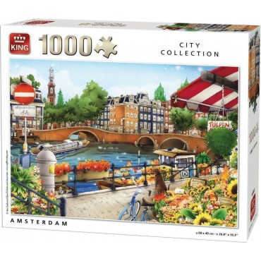 Puzzle Amsterdam 1000pcs