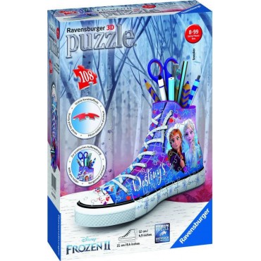 Puzzle 3D Sneaker Frozen 2 108pcs Ravensburger