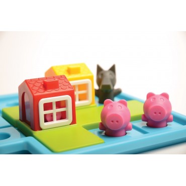 Smart Games Επιτραπέζιο Παιχνίδι Three Little Piggies