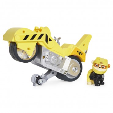 Spin Master Παιχνίδι Μινιατούρα Paw Patrol Moto Pups Rubble Deluxe Vehicle