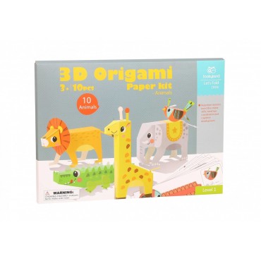 Tooky Toy Set Origami 3D Ζώα