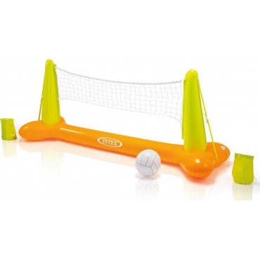 Intex Pool Volleyball Game (56508NP) - Φουσκωτό Πλωτό Γήπεδο Πετοσφάιρισης Με Μπάλα & Δύο Αντίβαρα Για Σταθερότητα - 239x64x91εκ. - 6+Χρ.