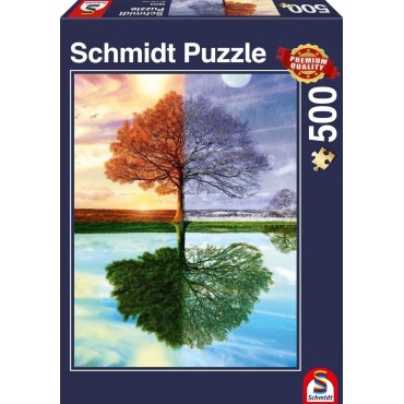 Puzzle The Seasons Tree 500pcs