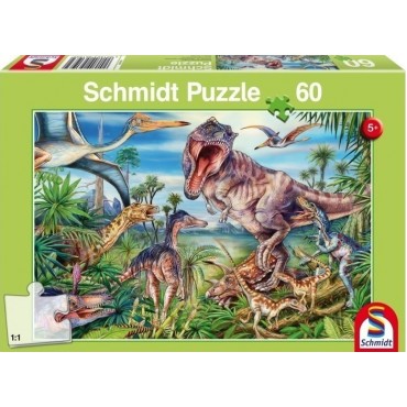 Puzzle Δεινόσαυροι 60pcs Schmidt Spiele