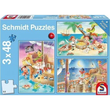 Puzzle Πειρατές 48pcs Schmidt Spiele