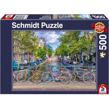 Puzzle Spring Time in Amsterdam 500pcs