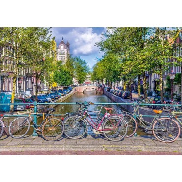 Puzzle Spring Time in Amsterdam 500pcs