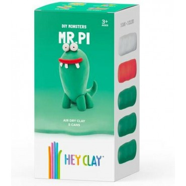 Hey Clay Claymates Monsters Mr. Pi Πολύχρωμος Πηλός