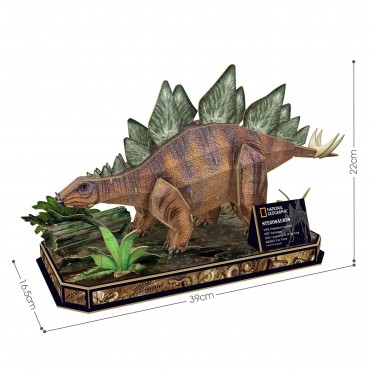 Puzzle Stegosaurus 3D 62 Κομμάτια