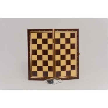 Ξύλινο τάβλι/σκάκι, διάσταση 50Χ50cm